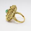 Picture of 18k Yellow Gold Emerald & Diamond Ring 
