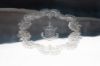 Picture of Antique English Sterling Silver Waiter Tray with Handles