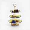 Picture of Limoges Porcelain 3-Tier Stand with Removable Candies Trinket Box