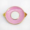 Picture of Vintage Limoges Pink Floral Soup Tureen Trinket Box with Matching Stand
