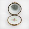Picture of Limoges Porcelain Chocolate Anniversary Cake with Server Trinket Box 