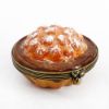 Picture of Limoges Porcelain Peach Cobbler Trinket Box 