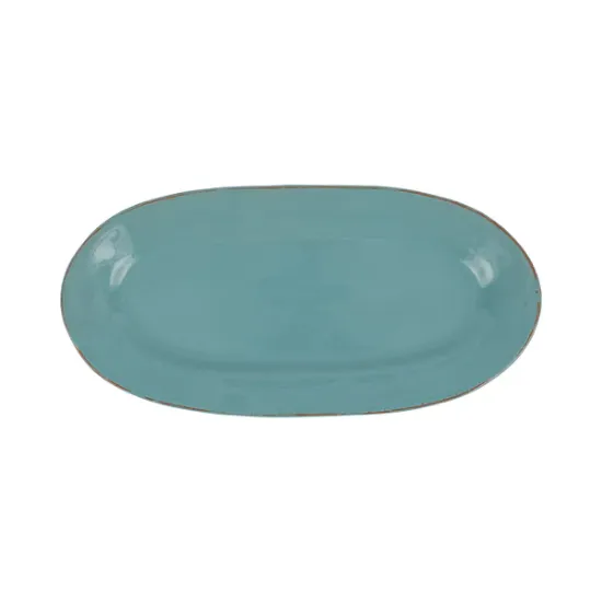 Picture of Turquoise Narrow Oval Platter