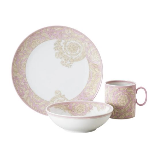 Picture of Rose 3-Piece Child's Dinnerware Set