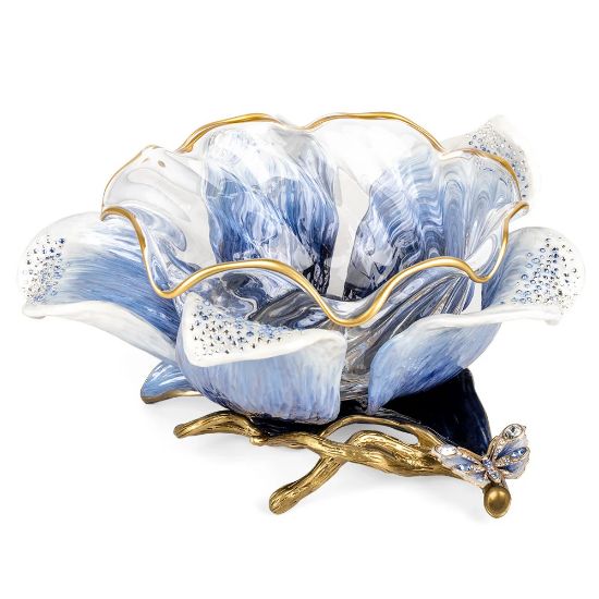 Picture of 'Ellie' Delft Garden Flower Bowl