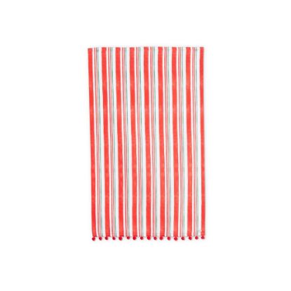 Picture of Holiday Stripes Tea Towel
