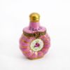 Picture of Limoges Porcelain 'Parfum de Rose' Perfume Bottle Trinket Box 
