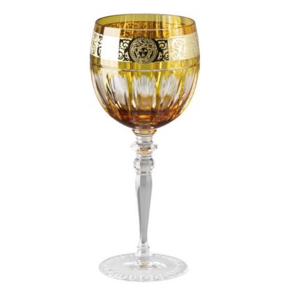 Picture of Rosenthal Versace Prestige Gala Amber Water Goblet