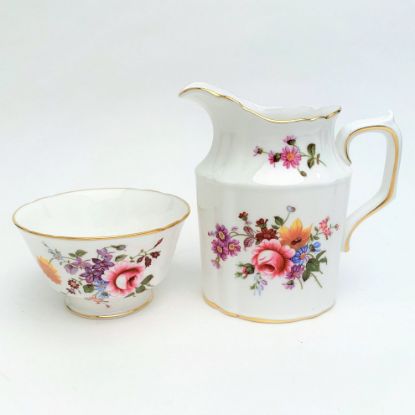 Picture of Royal Crown Derby Posies Creamer & Open Sugar Bowl