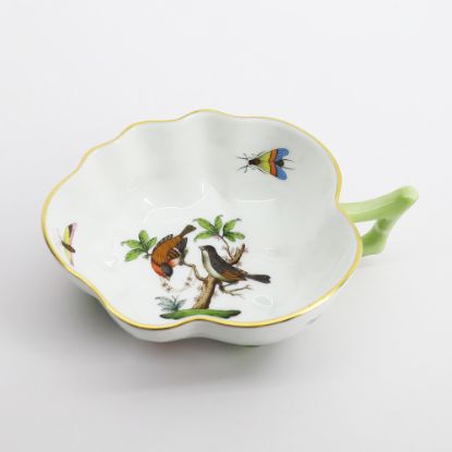 Picture of Herend Rothschild Bird Small Deep Leaf Dish