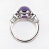 Picture of Purple Star Ceylon Sapphire, Diamond & Platinum Ring by Raymond C. Yard