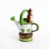 Picture of Limoges Porcelain Watering Can with Rabbit Inside Trinket Box 