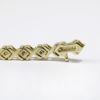 Picture of 14k Yellow Gold Diamond Tennis Bracelet