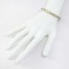 Picture of 14k Two Tone Gold Diamond Bangle Bracelet