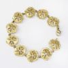 Picture of 14k Yellow Gold & Diamond Sand Dollar Bracelet