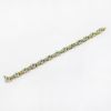 Picture of 18k Two Tone Gold Diamond and Emerald Bracelet