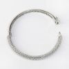 Picture of 14k White Gold & Diamond Bangle Bracelet