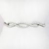 Picture of 14k White Gold & Diamond Bangle Bracelet 