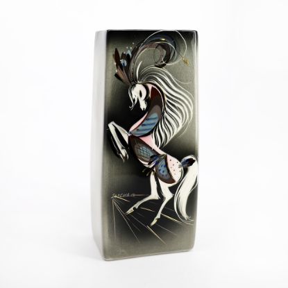 Picture of Vintage MCM Signed Sascha Brastoff 'Star Steed' Horse Vase