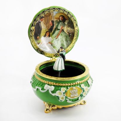 Picture of The Bradford Exchange 'Gone with the Wind' 75th Anniversary Porcelain Music Box - Tara's Theme 