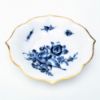 Picture of Meissen Flow Blue Floral Motif Trinket Dish