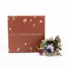 Picture of Jay Strongwater Miniature Round Frame with Strawberry & Butterfly