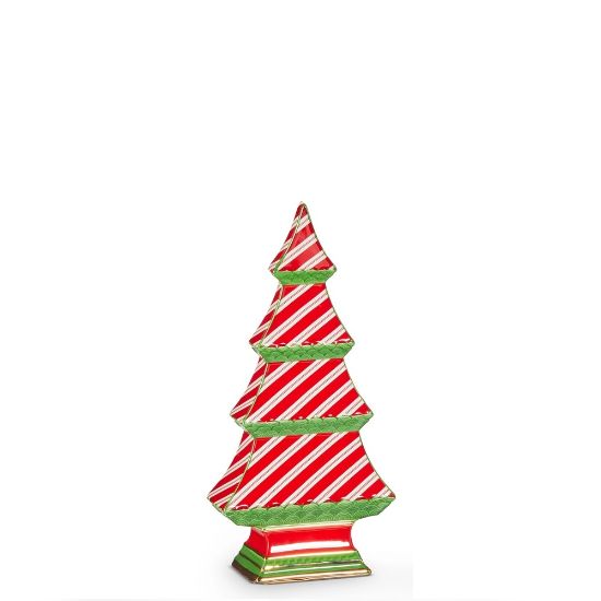 Picture of Small Candy Cane Stripe Christmas Tree