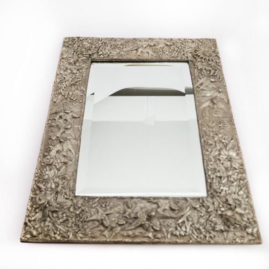 Picture of Vintage J. Rabinovich Sterling Silver Framed Mirror