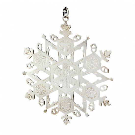 Picture of 1980 MMA (Metropolitan Museum of Art) Sterling Snowflake Ornament 