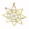 Picture of 1979 MMA (Metropolitan Museum of Art) Gilt Sterling Star Ornament 