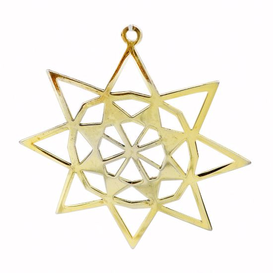 Picture of 1979 MMA (Metropolitan Museum of Art) Gilt Sterling Star Ornament 
