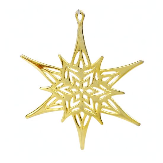 Picture of 1976 MMA (Metropolitan Museum of Art) Gilt Sterling Star Ornament 