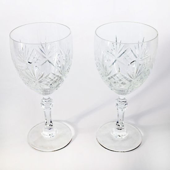 Picture of Pair of 'Newport' Red Wine Glasses by Tiffany & Co. 