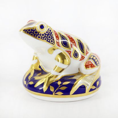 Picture of Imari 'Frog' Paperweight by Royal Crown Derby 