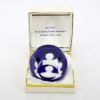 Picture of 1976 Cobalt Blue Jimmy Carter Sulfide Paperweight by Saint Louis 