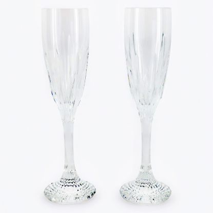 Picture of Pair of 'Massena' Toasting Champagne Flutes by Baccarat