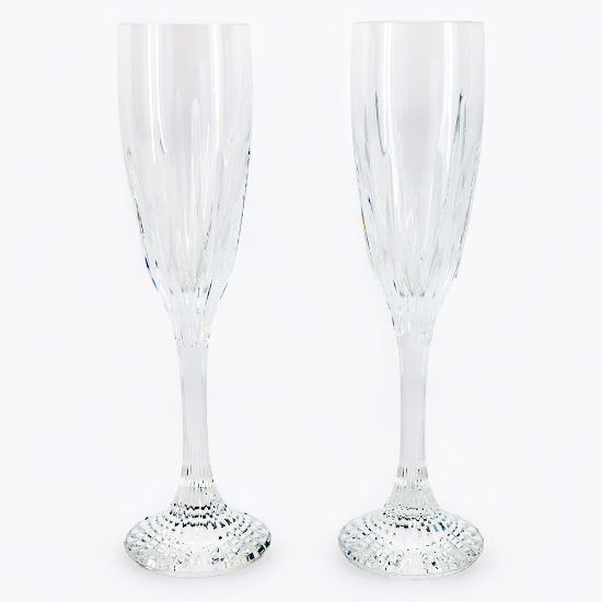 Picture of Pair of 'Massena' Toasting Champagne Flutes by Baccarat