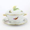 Picture of Cream Soup Bowl with Lid & Saucer, Assorted Styles
