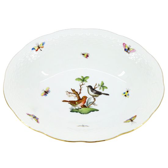 Picture of Oval Vegetable Serving Bowl, Motif #5