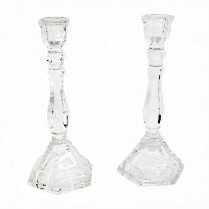 Picture of Pair of 'Hampton' Crystal Candlesticks by Tiffany & Co. 