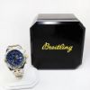 Picture of Breitling Chronomat Evolution 18k Yellow Gold Steel & Diamond Bezel Watch