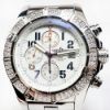 Picture of Breitling Super Avenger SS Chronograph White Dial Watch
