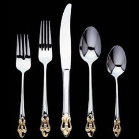 Picture for pattern Fleur de Lis, Gold Accent