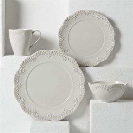 Picture for pattern Chelse Muse, Scallop, Floral Grey