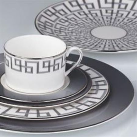 Picture for pattern Darius Silver by Brian Gluckstein