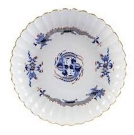 Picture for pattern Ornate Dragon, Cobalt Blue