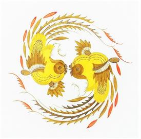 Show products in the Ornate Dragon, Yellow pattern