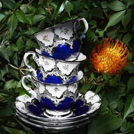 Show products in the Royal Blue, Platinum, Strewn Roses pattern