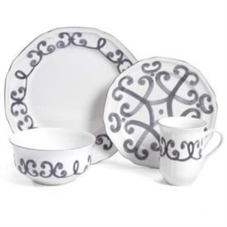 Picture for pattern Antique White Scroll