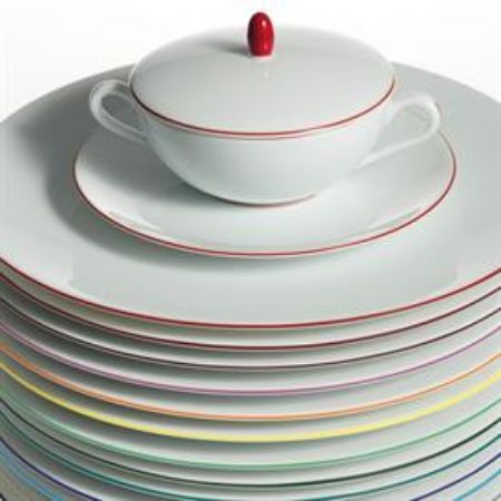 Picture for pattern Monceau Rouge, Vermillion Red